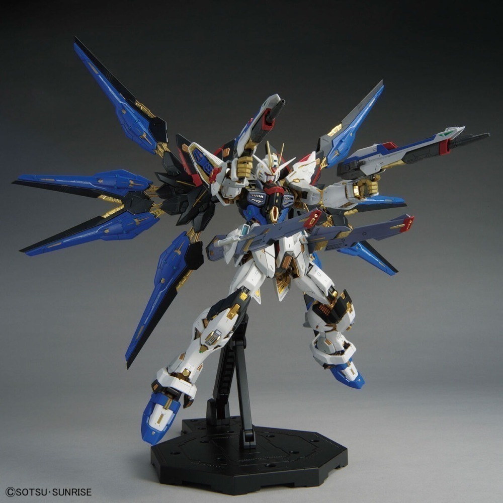 萬代 鋼彈SEED MGEX MG 1/100 攻擊自由 攻擊自由鋼彈 龍騎兵 煌大和 Strike Freedom-細節圖5