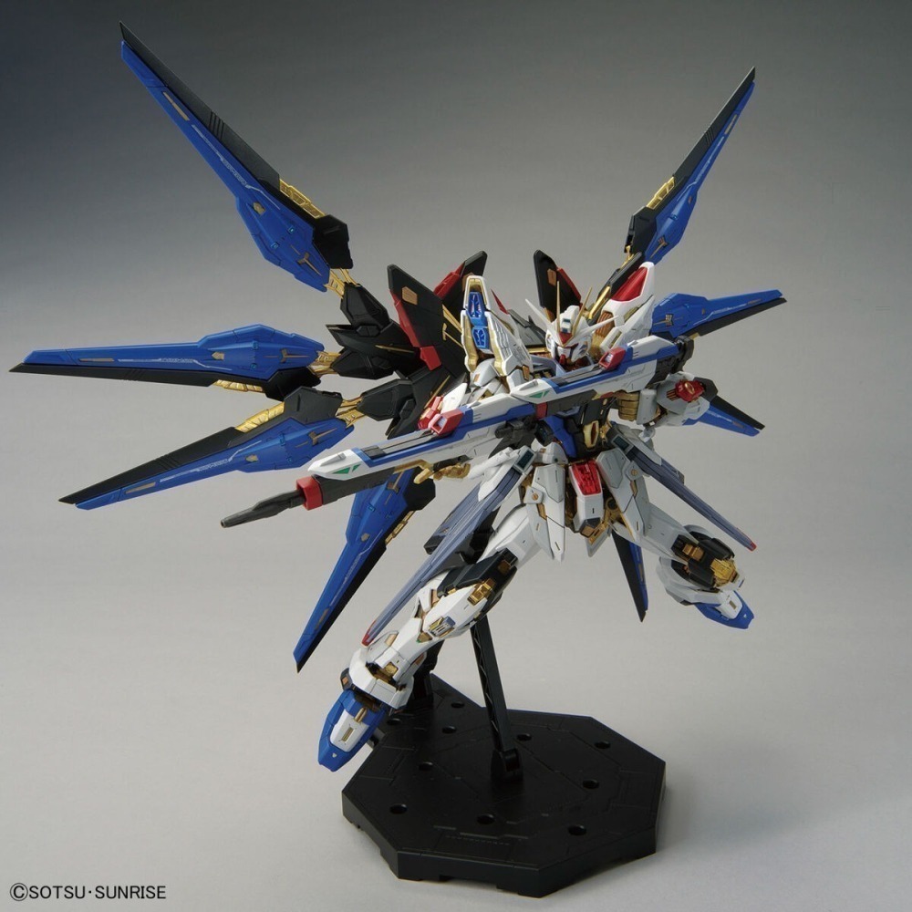 萬代 鋼彈SEED MGEX MG 1/100 攻擊自由 攻擊自由鋼彈 龍騎兵 煌大和 Strike Freedom-細節圖6