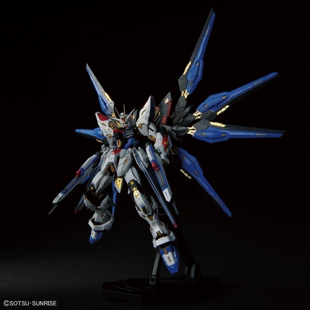 萬代 鋼彈SEED MGEX MG 1/100 攻擊自由 攻擊自由鋼彈 龍騎兵 煌大和 Strike Freedom-細節圖8