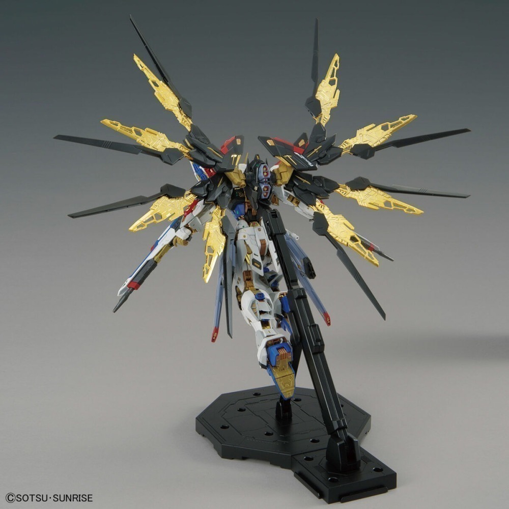 萬代 鋼彈SEED MGEX MG 1/100 攻擊自由 攻擊自由鋼彈 龍騎兵 煌大和 Strike Freedom-細節圖9