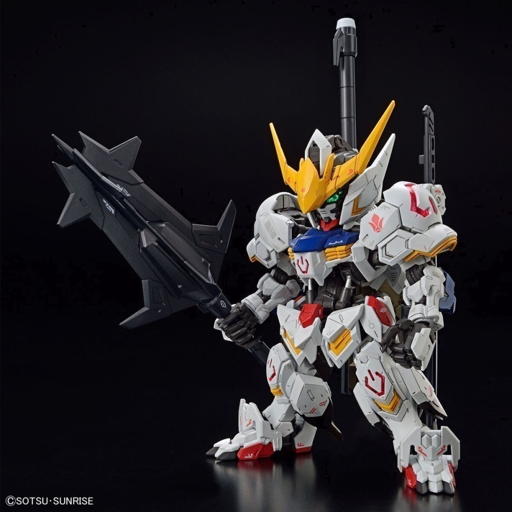 萬代 鐵血的孤兒 IBO MGSD SD鋼彈 獵魔鋼彈 第4型態 鐵華團 Barbatos 三日月-細節圖2