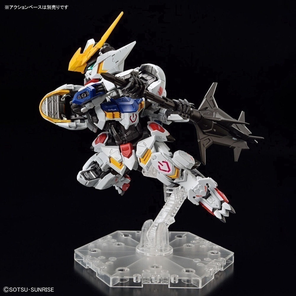 萬代 鐵血的孤兒 IBO MGSD SD鋼彈 獵魔鋼彈 第4型態 鐵華團 Barbatos 三日月-細節圖7