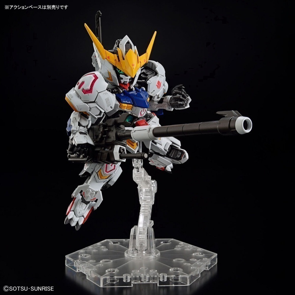 萬代 鐵血的孤兒 IBO MGSD SD鋼彈 獵魔鋼彈 第4型態 鐵華團 Barbatos 三日月-細節圖11