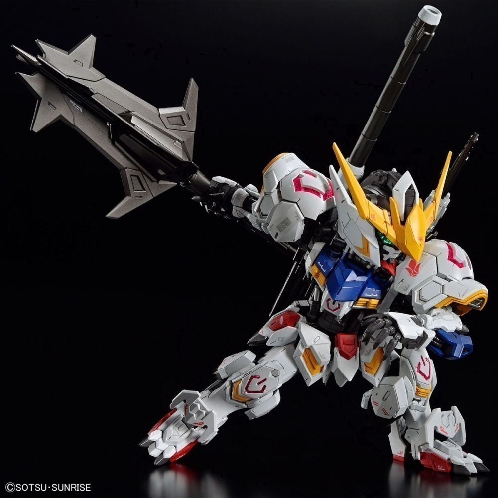 萬代 鐵血的孤兒 IBO MGSD SD鋼彈 獵魔鋼彈 第4型態 鐵華團 Barbatos 三日月-細節圖6