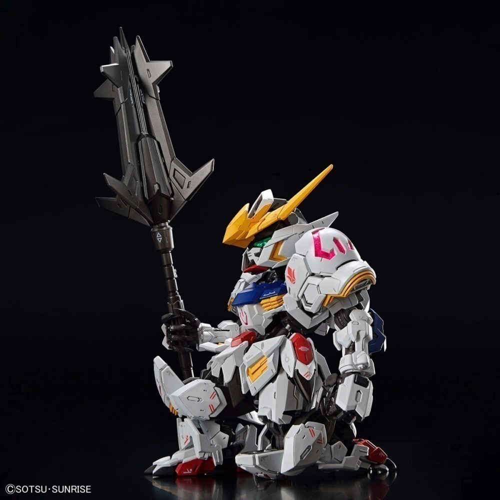 萬代 鐵血的孤兒 IBO MGSD SD鋼彈 獵魔鋼彈 第4型態 鐵華團 Barbatos 三日月-細節圖8