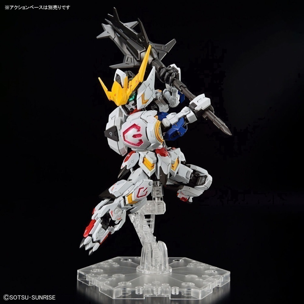 萬代 鐵血的孤兒 IBO MGSD SD鋼彈 獵魔鋼彈 第4型態 鐵華團 Barbatos 三日月-細節圖9