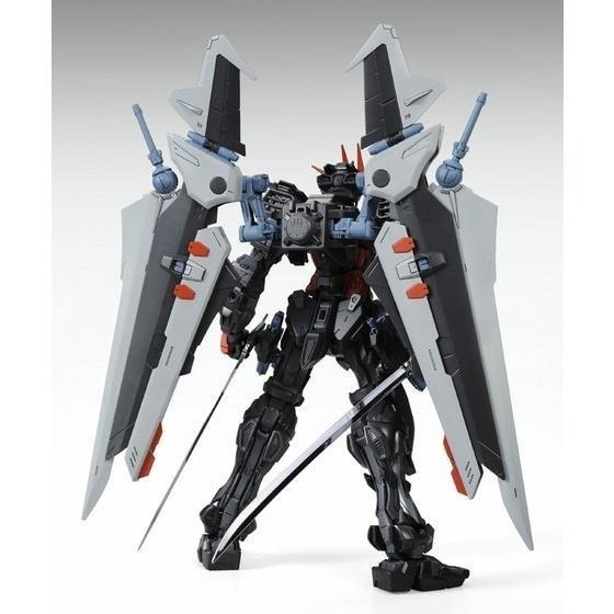 PB限定 萬代 鋼彈SEED MG 1/100 漆黑異端鋼彈 黑異端 黑色異端 Astray Noir 漆黑攻擊背包-細節圖4