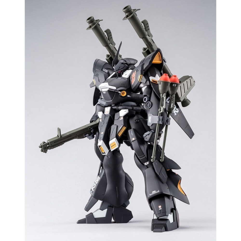 PB限定 萬代 鋼彈創鬥者 MG 1/100 重裝型肯普法 肯普法 重裝型 漆黑肯普法 黑色肯普法 KAMPFER-細節圖2