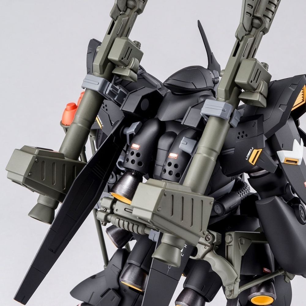 PB限定 萬代 鋼彈創鬥者 MG 1/100 重裝型肯普法 肯普法 重裝型 漆黑肯普法 黑色肯普法 KAMPFER-細節圖9
