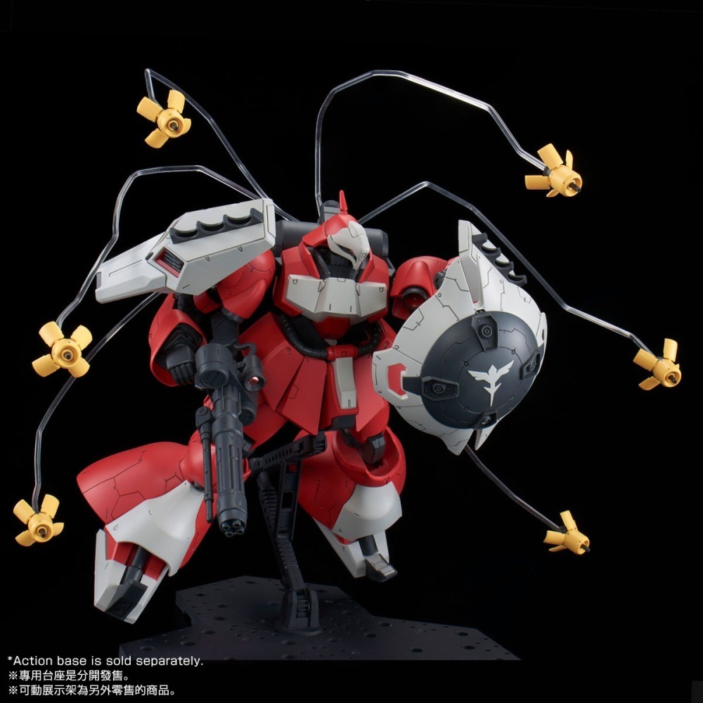 PB限定 萬代 鋼彈UC 逆襲的夏亞 RE 1/100 亞克托・德卡 葵絲 專用機 紅鸚鵡-細節圖6