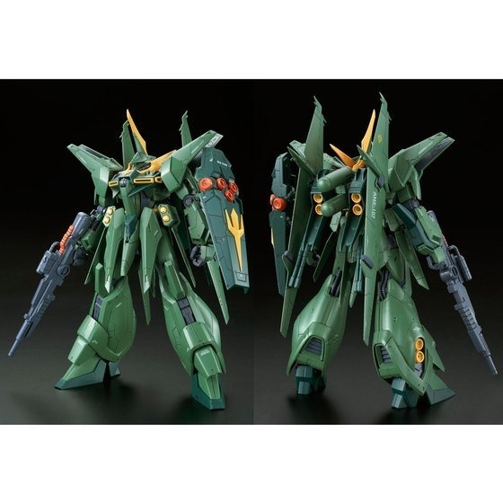 PB限定 萬代 鋼彈ZZ RE 1/100 巴烏量產型 量產型巴烏 巴烏 綠巴烏 Rebawoo-細節圖3
