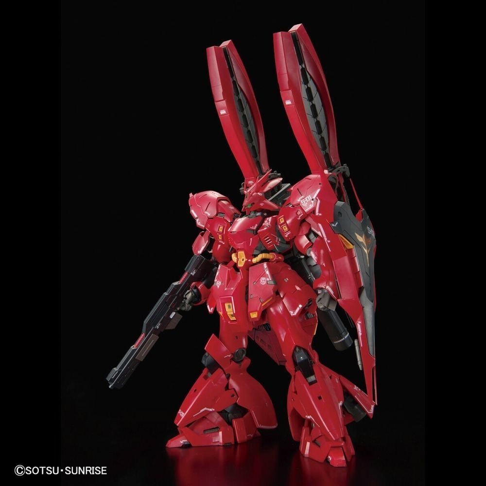 PB限定 福岡限定 萬代 鋼彈UC 逆襲的夏亞 RG 1/144 沙薩比 沙撒比 雙角型感應砲 Sazabi-細節圖2