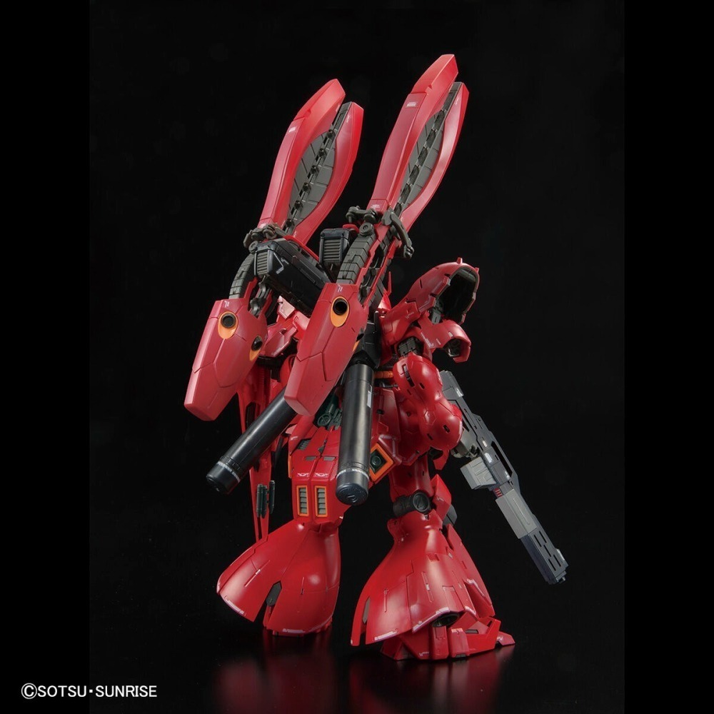 PB限定 福岡限定 萬代 鋼彈UC 逆襲的夏亞 RG 1/144 沙薩比 沙撒比 雙角型感應砲 Sazabi-細節圖3