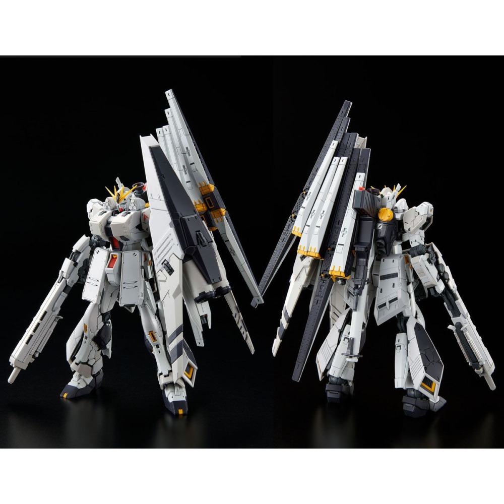 PB限定 萬代 鋼彈UC 逆襲的夏亞 RG 1/144 RX-93 Nu鋼彈 V鋼彈 HWS裝備 重武裝系統 同捆包-細節圖4