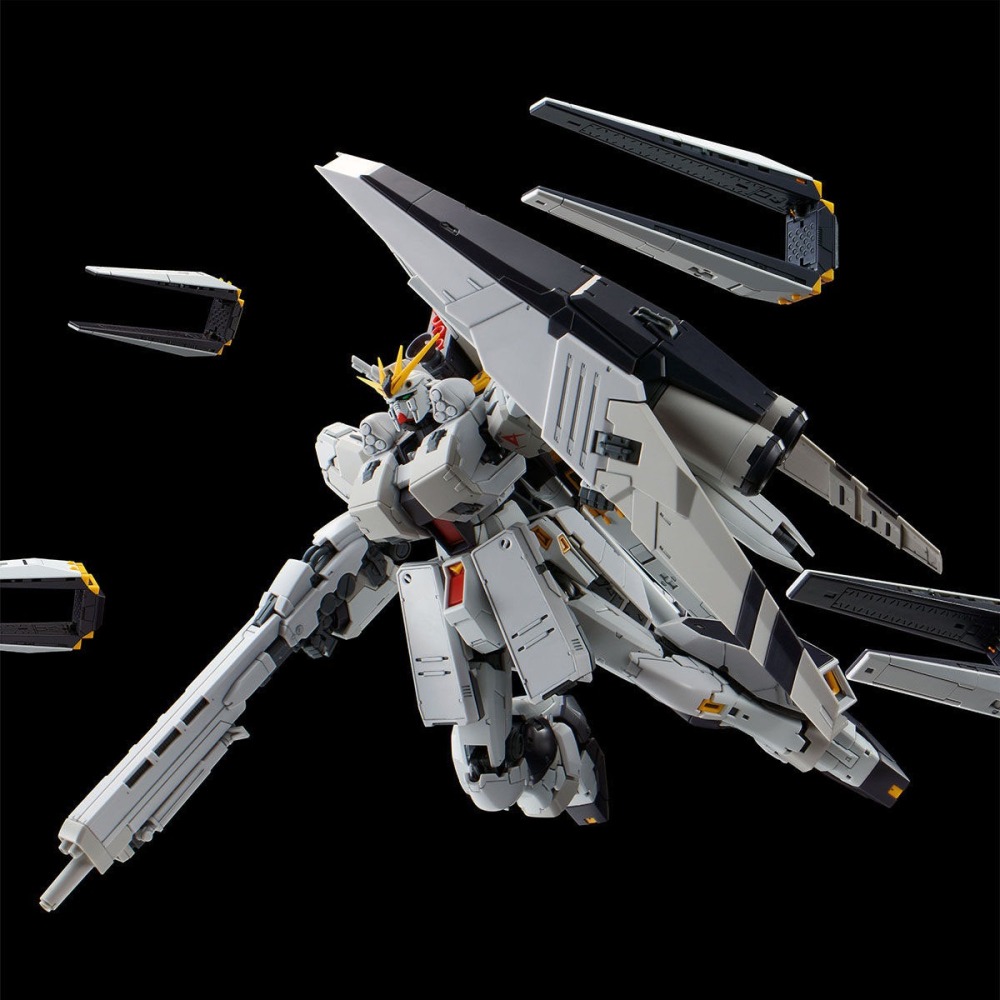 PB限定 萬代 鋼彈UC 逆襲的夏亞 RG 1/144 RX-93 Nu鋼彈 V鋼彈 HWS裝備 重武裝系統 同捆包-細節圖9