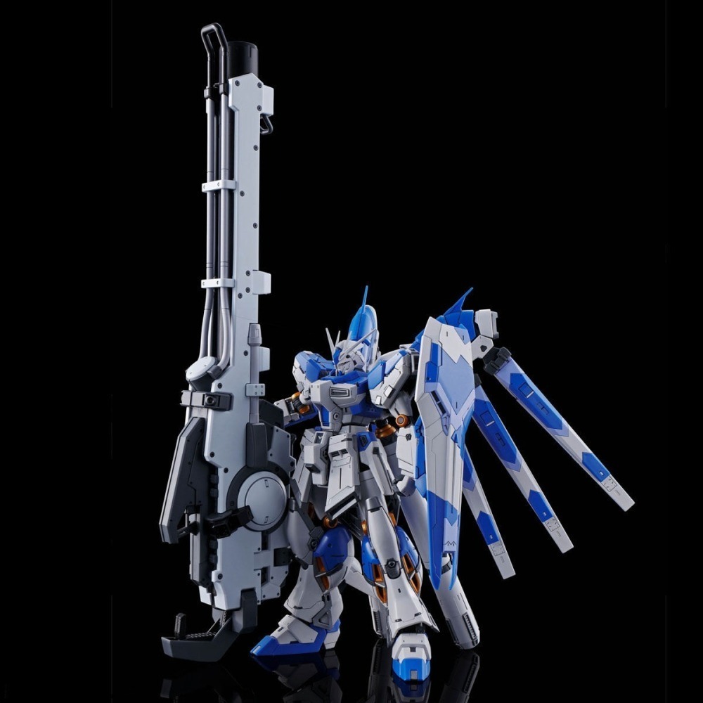 PB限定 萬代 鋼彈UC RG 1/144 RX-93 Hi-Nu鋼彈 MEGA炮 MEGA砲 火箭巨砲 海牛 V鋼彈-細節圖4