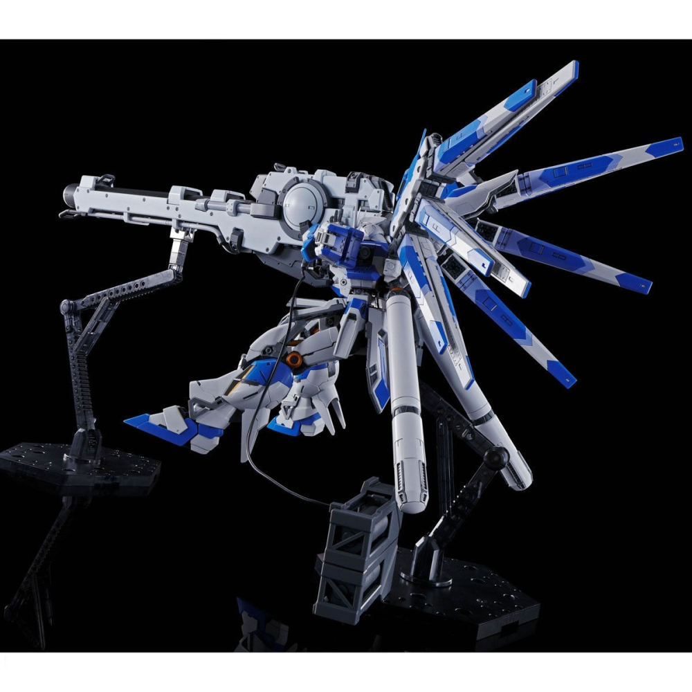 PB限定 萬代 鋼彈UC RG 1/144 RX-93 Hi-Nu鋼彈 MEGA炮 MEGA砲 火箭巨砲 海牛 V鋼彈-細節圖9