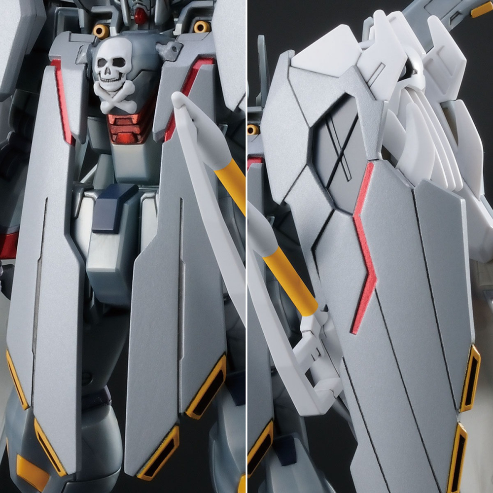 PB限定 萬代 HGUC HG 1/144 骷髏鋼彈 海盜鋼彈 骨鋼 X-0 X0 銀色幽靈 全覆式披風 全裝甲-細節圖8