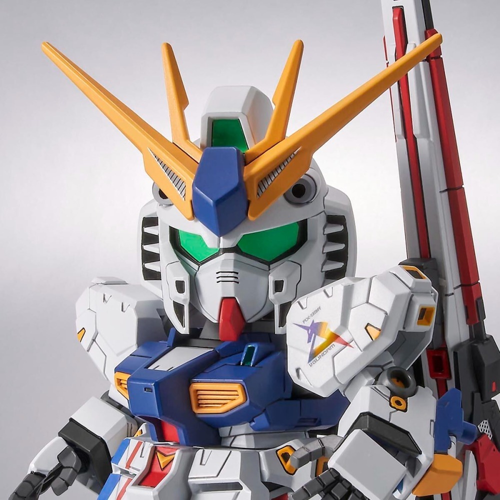 PB限定 福岡限定 鋼彈UC BB戰士 SD鋼 RX-93ff Nu鋼彈 V鋼彈 牛鋼 阿姆羅 長程翼狀感應砲 鋼彈立像-細節圖2