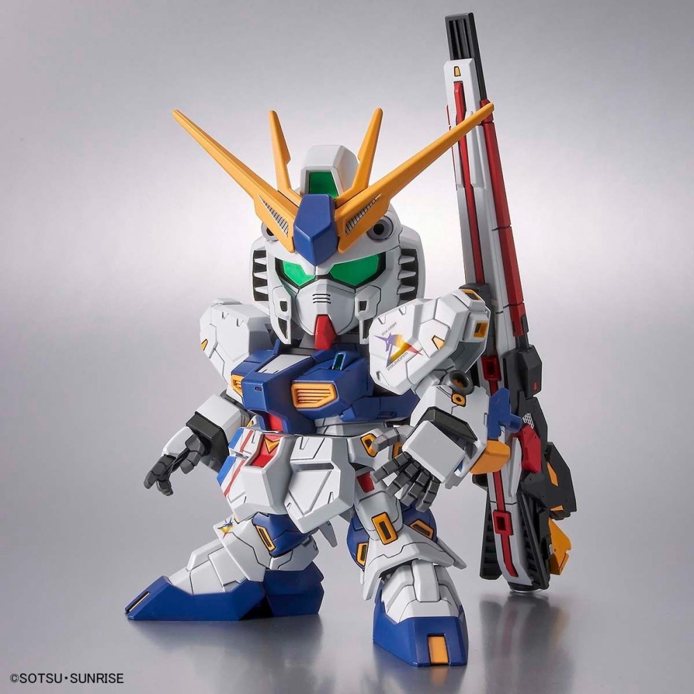 PB限定 福岡限定 鋼彈UC BB戰士 SD鋼 RX-93ff Nu鋼彈 V鋼彈 牛鋼 阿姆羅 長程翼狀感應砲 鋼彈立像-細節圖3