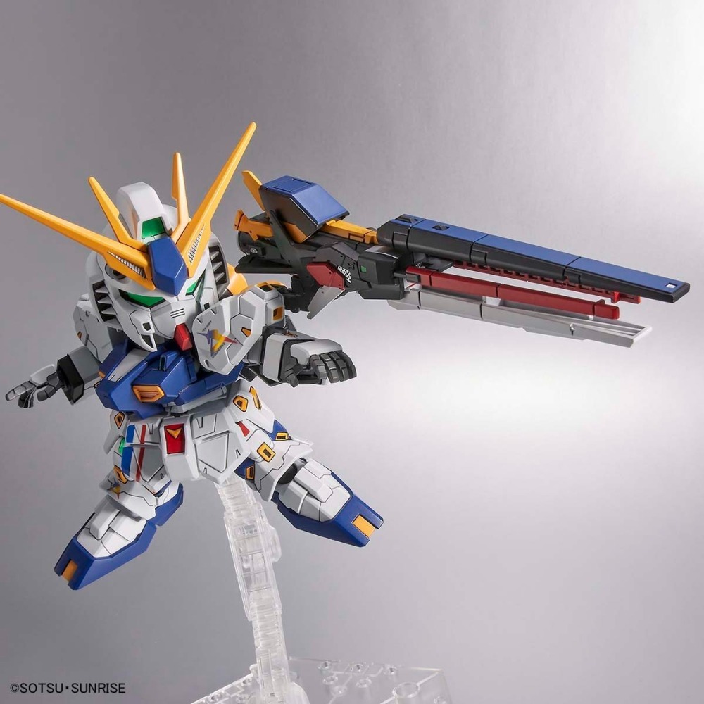 PB限定 福岡限定 鋼彈UC BB戰士 SD鋼 RX-93ff Nu鋼彈 V鋼彈 牛鋼 阿姆羅 長程翼狀感應砲 鋼彈立像-細節圖7