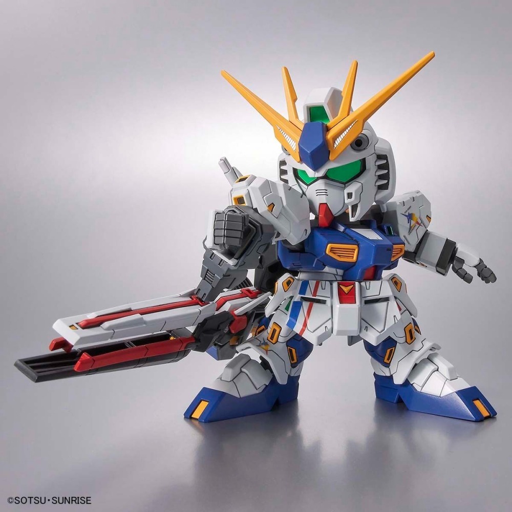 PB限定 福岡限定 鋼彈UC BB戰士 SD鋼 RX-93ff Nu鋼彈 V鋼彈 牛鋼 阿姆羅 長程翼狀感應砲 鋼彈立像-細節圖8