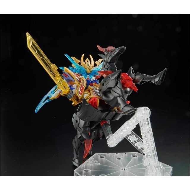 萬代 三國傳 三國創傑傳 群英集 SD鋼彈 SDW 曹操 飛翼鋼彈 倚聖之裝 倚聖 飛翼零式 天使 軍馬 戰馬 座騎-細節圖2