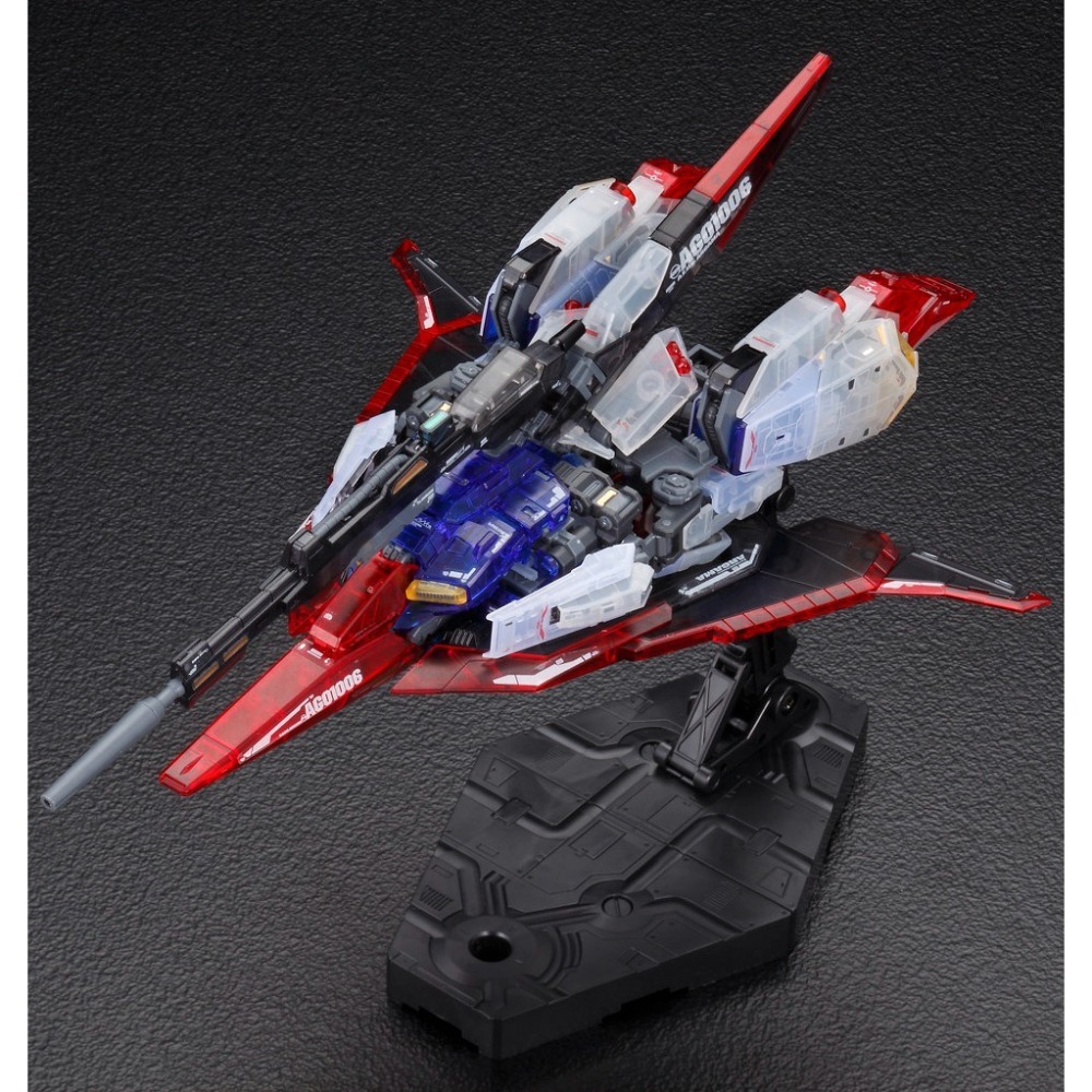 展場限定 萬代 鋼彈Z RG 1/144 10 Zeta Z鋼彈 MSZ-006 卡密兒 卡繆 彩透版 透明版 透彩版-細節圖4
