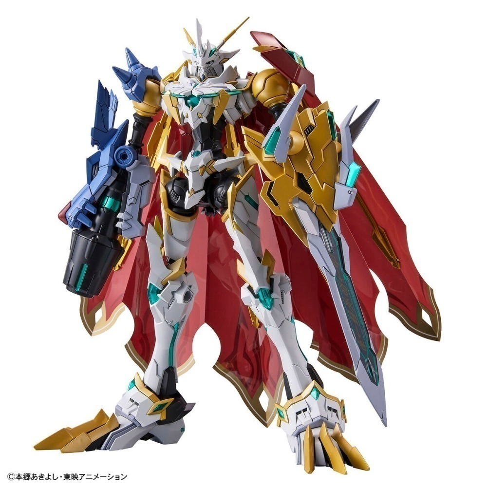 萬代 Figure-rise Standard FRS 數碼寶貝 奧米加獸 X抗體 增幅版 戰鬥暴龍獸 鋼鐵加魯魯獸-細節圖2