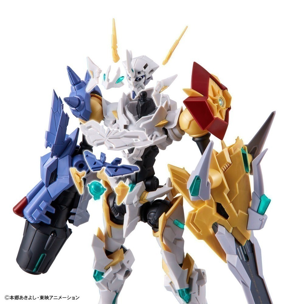 萬代 Figure-rise Standard FRS 數碼寶貝 奧米加獸 X抗體 增幅版 戰鬥暴龍獸 鋼鐵加魯魯獸-細節圖11