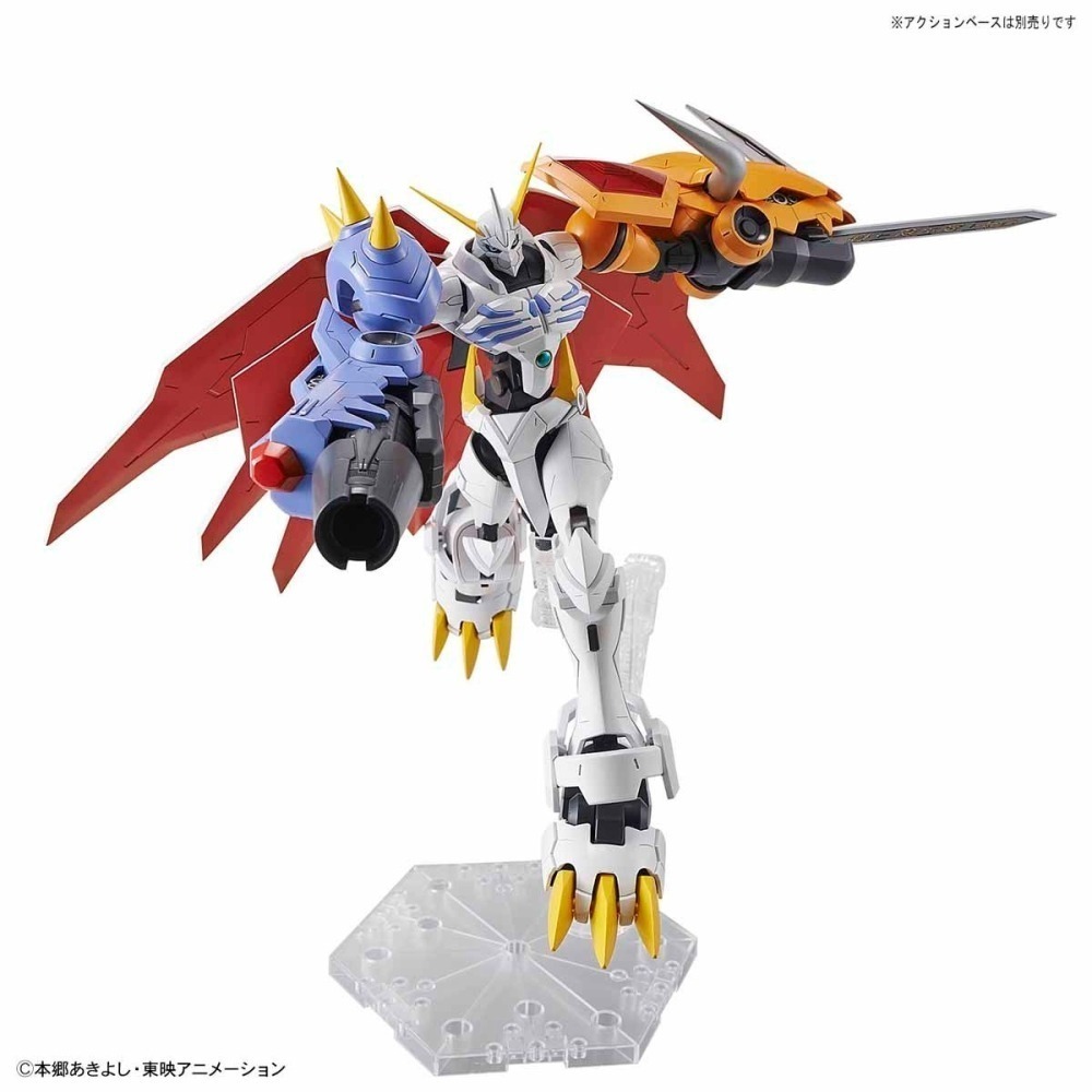 萬代 Figure-rise Standard FRS 數碼寶貝 奧米加獸 增幅版 戰鬥暴龍獸 鋼鐵加魯魯獸 皇家騎士團-細節圖5