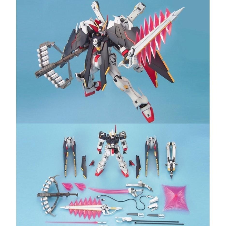 萬代 鋼彈UC MG 1/100 骷髏鋼彈 海盜鋼彈 骨鋼 全覆式披風 全裝甲 CROSSBONE X-1 X1-細節圖6
