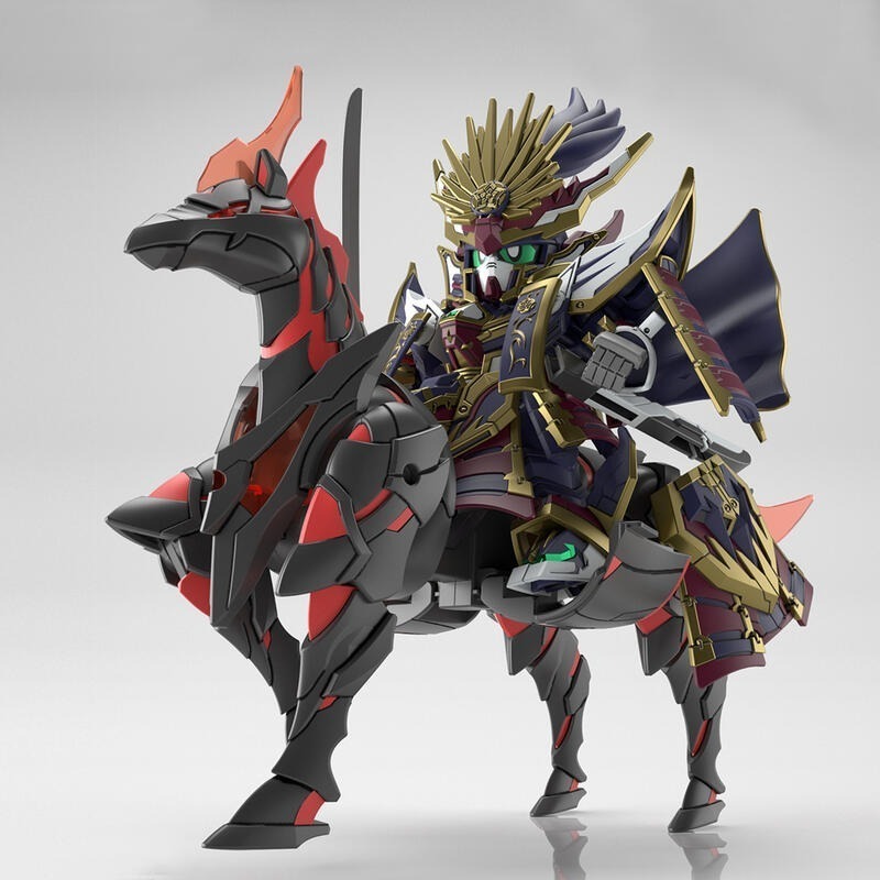 萬代 SD鋼彈世界 群英集 SDW SD鋼彈 BB戰士 織田信長 信長 次代鋼彈 信長次代鋼彈 軍馬 戰馬-細節圖2