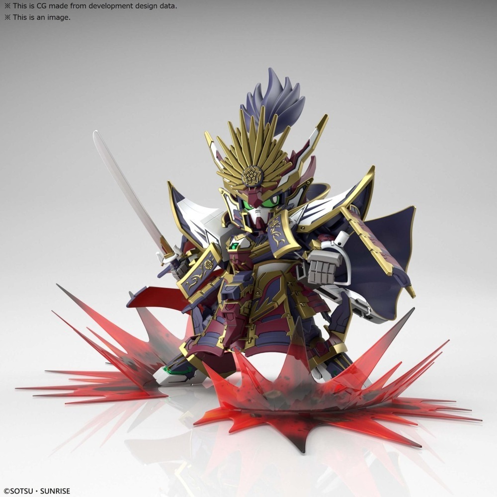 萬代 SD鋼彈世界 群英集 SDW SD鋼彈 BB戰士 織田信長 信長 次代鋼彈 信長次代鋼彈 軍馬 戰馬-細節圖8