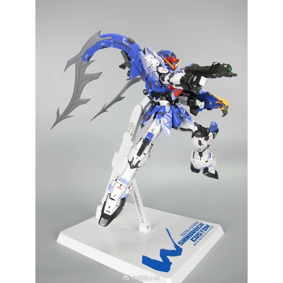 初回限定 超新星 鋼彈W 無盡的華爾滋 MG 1/100 沙漠鋼彈EW 披風沙漠 沙漠 卡爾特 Sandrock-細節圖8