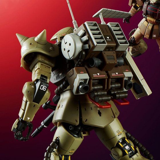 PB限定 萬代 鋼彈UC RG 1/144 薩克佈雷型 薩克 佈雷型薩克 機雷莢艙 MS-06F Zaku-細節圖3