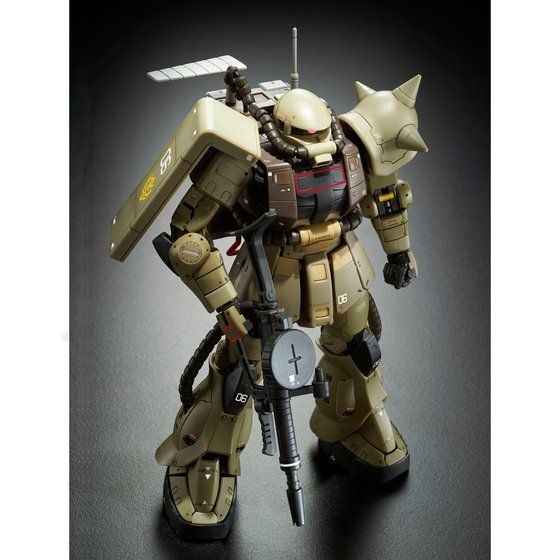 PB限定 萬代 鋼彈UC RG 1/144 薩克佈雷型 薩克 佈雷型薩克 機雷莢艙 MS-06F Zaku-細節圖11
