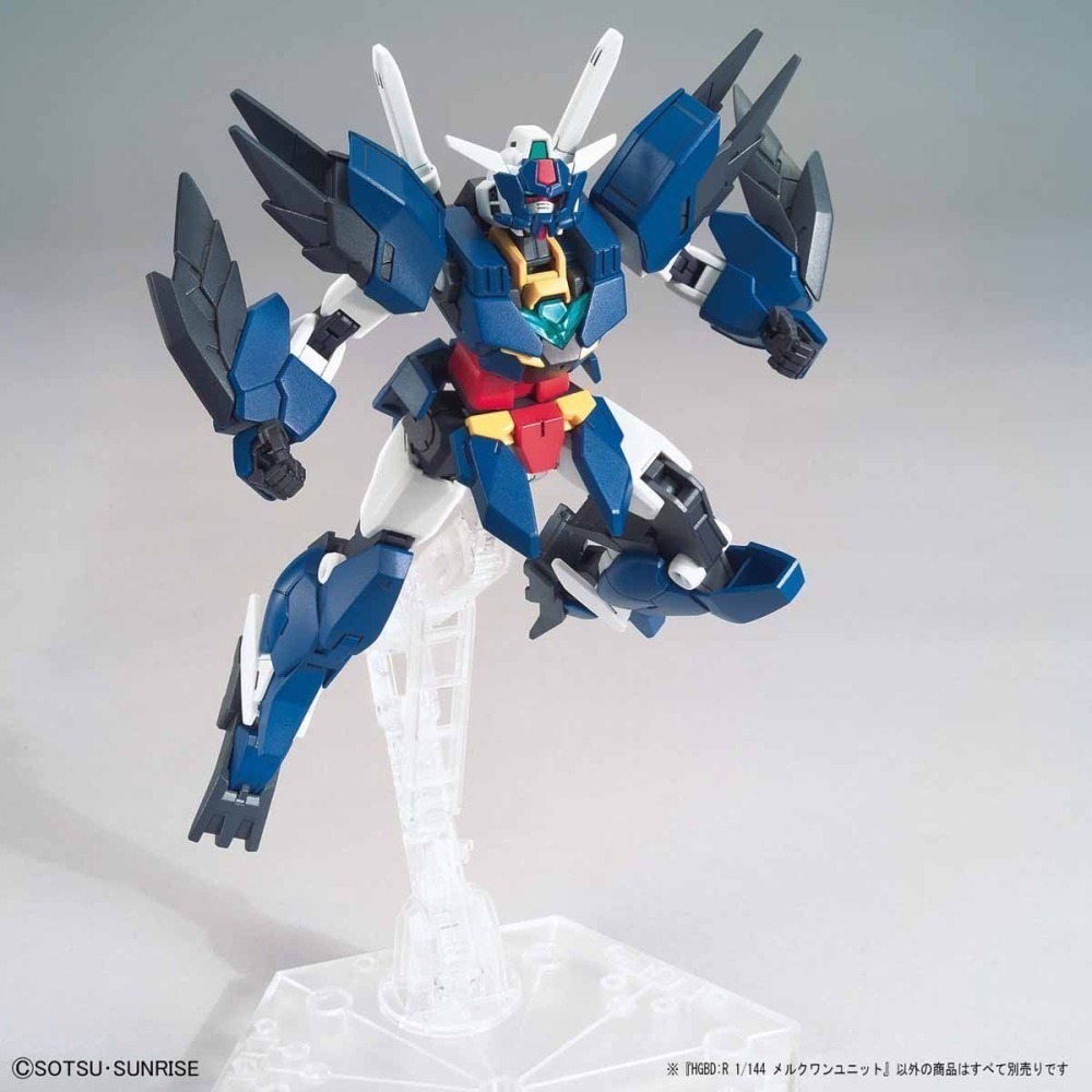 萬代 鋼彈創鬥者 潛網大戰 HG HGBD 1/144 水星1式 水星一式 裝甲包 武器包 地球3式 地球三式 核心鋼彈-細節圖2