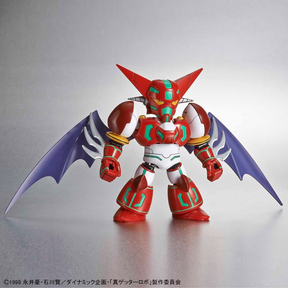 萬代 蓋特機器人 SD鋼彈 BB戰士 SDCS 04 真蓋特 真蓋特1號 蓋特 龍馬 Shin Getter-細節圖2