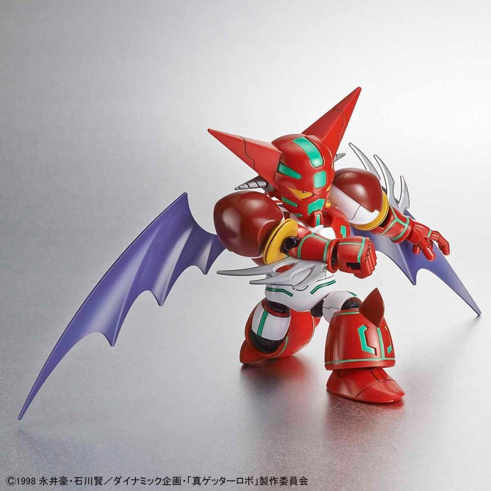 萬代 蓋特機器人 SD鋼彈 BB戰士 SDCS 04 真蓋特 真蓋特1號 蓋特 龍馬 Shin Getter-細節圖4
