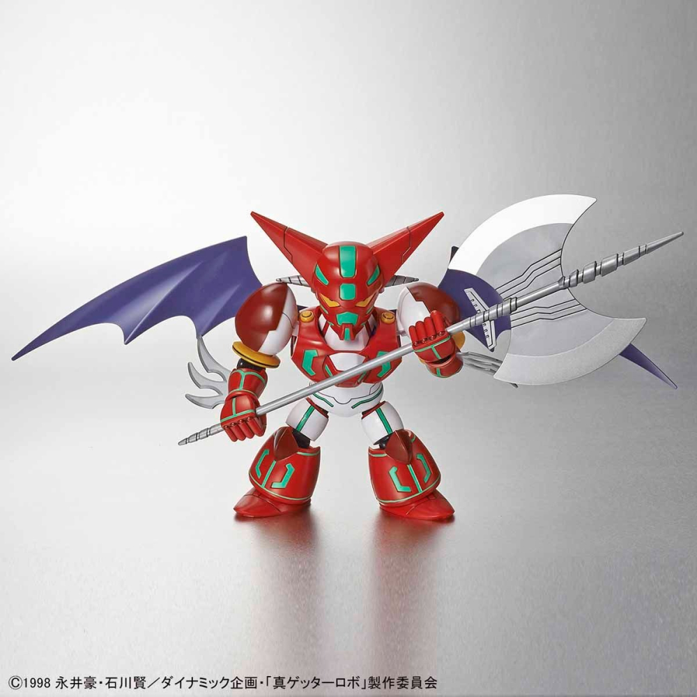 萬代 蓋特機器人 SD鋼彈 BB戰士 SDCS 04 真蓋特 真蓋特1號 蓋特 龍馬 Shin Getter-細節圖5