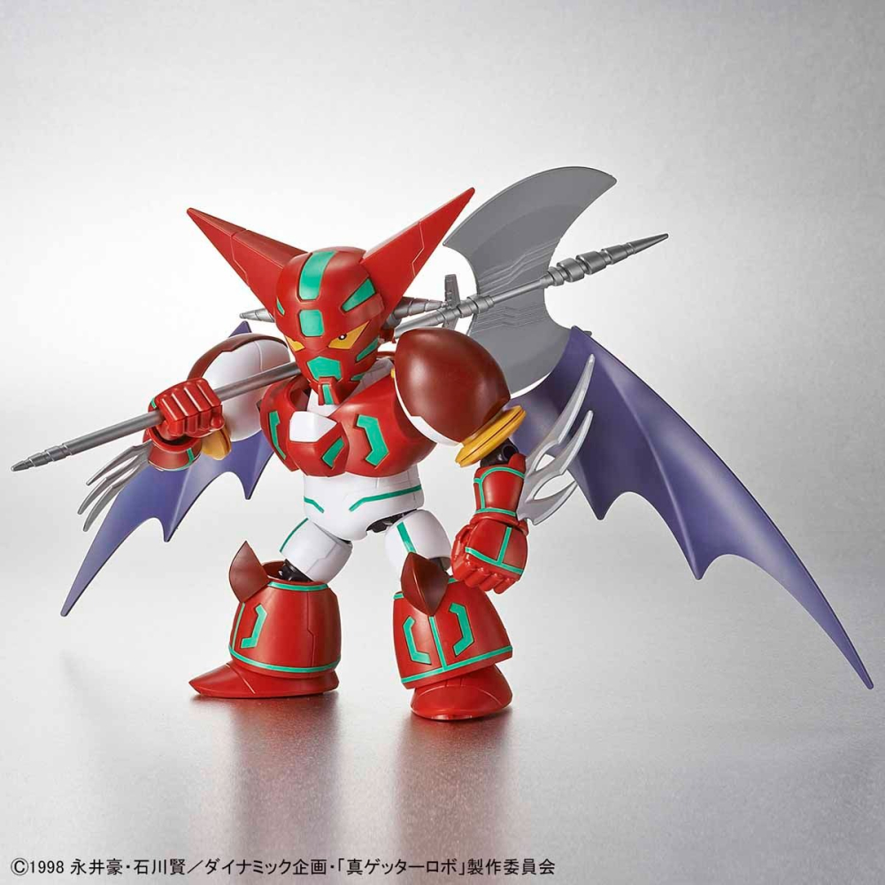 萬代 蓋特機器人 SD鋼彈 BB戰士 SDCS 04 真蓋特 真蓋特1號 蓋特 龍馬 Shin Getter-細節圖6