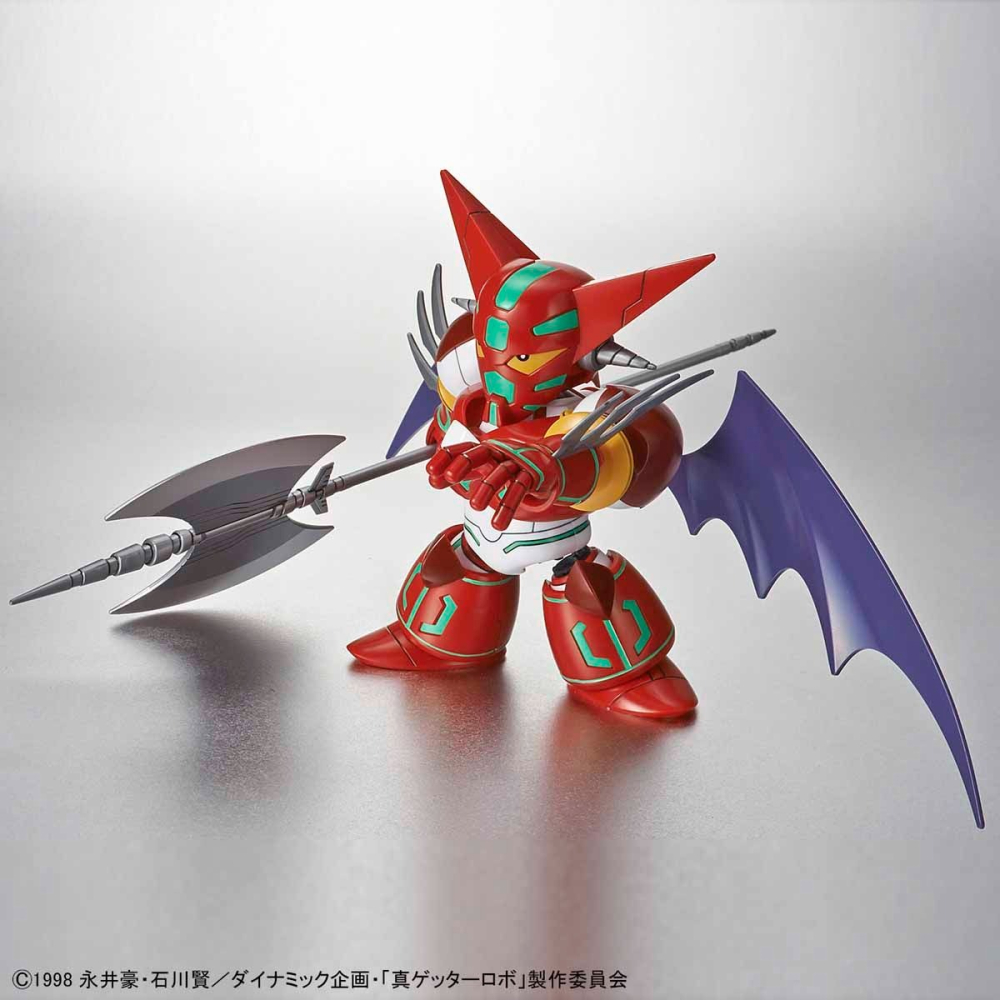 萬代 蓋特機器人 SD鋼彈 BB戰士 SDCS 04 真蓋特 真蓋特1號 蓋特 龍馬 Shin Getter-細節圖9