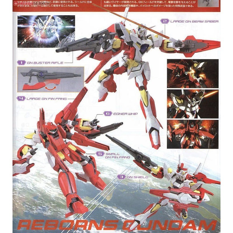 萬代 鋼彈OO HG 1/144 53 再生鋼彈 重生鋼彈 再生加農 Reborns 里朋斯-細節圖3
