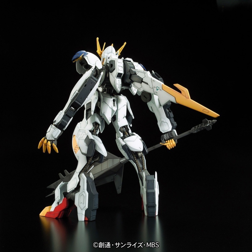萬代 鐵血的孤兒 HG FM 1/100 IBO 03 獵魔鋼彈 天狼王 天狼座 鐵華團 鋼彈骨架 Barbatos-細節圖3