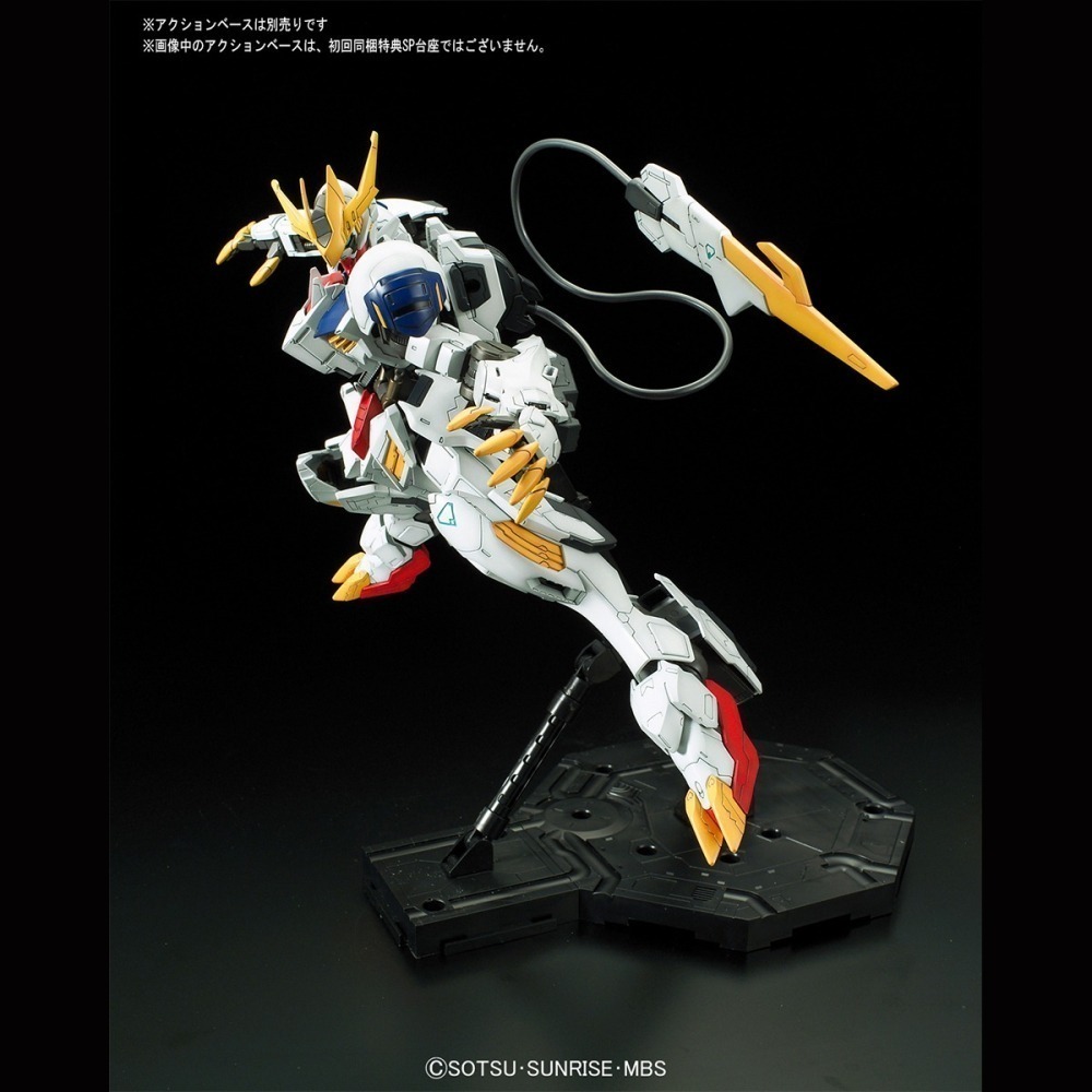 萬代 鐵血的孤兒 HG FM 1/100 IBO 03 獵魔鋼彈 天狼王 天狼座 鐵華團 鋼彈骨架 Barbatos-細節圖10
