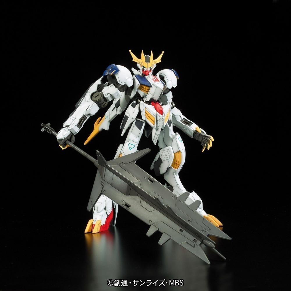萬代 鐵血的孤兒 HG FM 1/100 IBO 03 獵魔鋼彈 天狼王 天狼座 鐵華團 鋼彈骨架 Barbatos-細節圖5