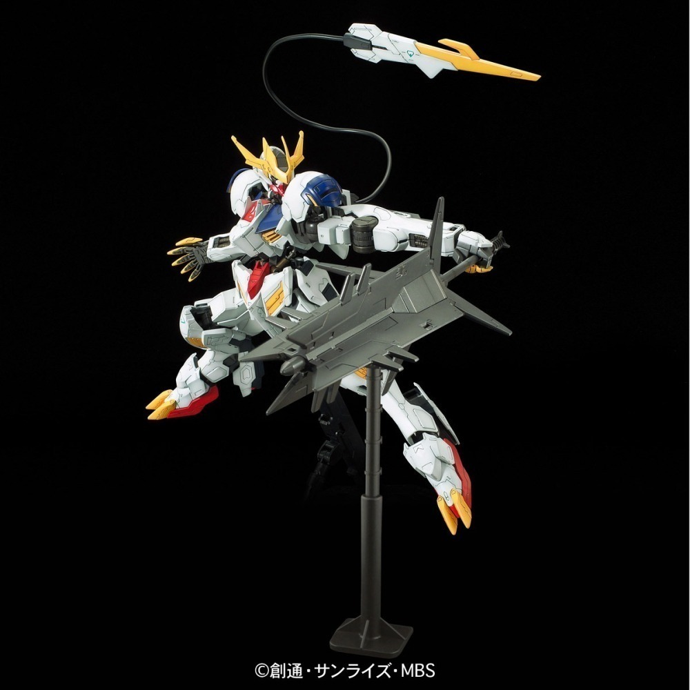 萬代 鐵血的孤兒 HG FM 1/100 IBO 03 獵魔鋼彈 天狼王 天狼座 鐵華團 鋼彈骨架 Barbatos-細節圖9