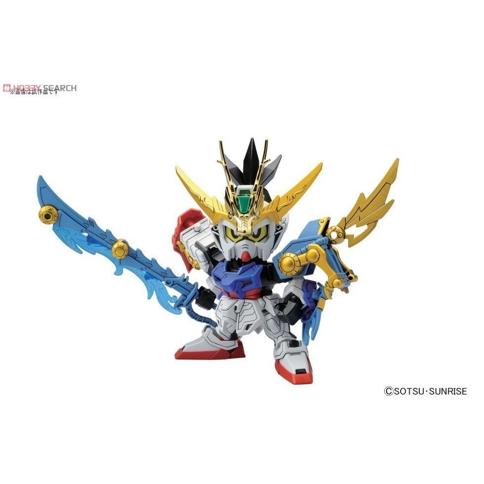 萬代 SD鋼彈 BB戰士 Legend BB 383 全裝備攻擊劉備 完美攻擊鋼彈 全裝備攻擊鋼彈 翔翼 巨劍 重炮-細節圖8