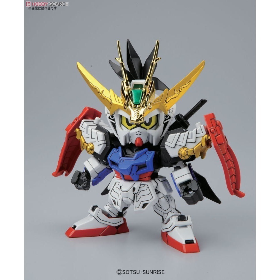 萬代 SD鋼彈 BB戰士 Legend BB 383 全裝備攻擊劉備 完美攻擊鋼彈 全裝備攻擊鋼彈 翔翼 巨劍 重炮-細節圖10